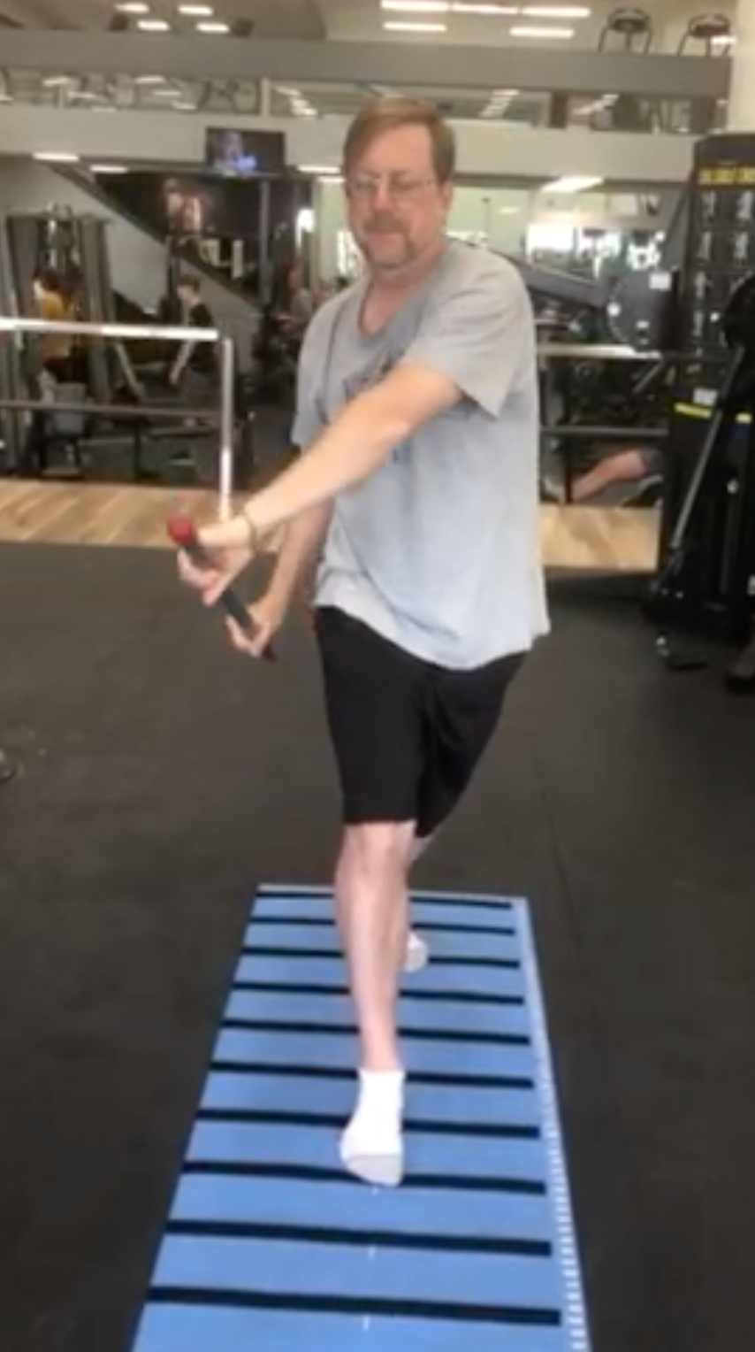 Senior Man Advanced Balance Senior Man Advanced Balance